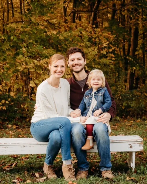 dentist with family